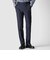 WOOL LYOCELL TAPERED SLACKS