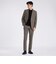 WOOL SILK GUN CLUB CHECK TAPERED  SLACKS [ウールシルク ガンクラブパンツ]