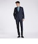 WOOL SILK CHAMBRAY TAPERED  SLACKS [ウールシルク シャンブレーパンツ]
