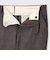 WOOL SILK CHAMBRAY TAPERED  SLACKS [ウールシルク シャンブレーパンツ]