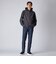 DIAGONAL MOLESKIN TAPERED 　SLACKS