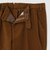 DIAGONAL MOLESKIN TAPERED 　SLACKS