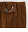 DIAGONAL MOLESKIN TAPERED 　SLACKS