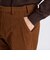 DIAGONAL MOLESKIN TAPERED 　SLACKS