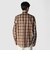 COTTON／LINEN PLAID WESTERN SHIRT