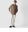 COTTON／LINEN PLAID WESTERN SHIRT