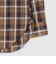 COTTON／LINEN PLAID WESTERN SHIRT