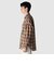 COTTON／LINEN PLAID WESTERN SHIRT