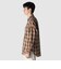 COTTON／LINEN PLAID WESTERN SHIRT