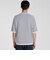 BASQUE BORDER MOCK NECK  S／S SWEATER [バスクボーダー モックネックSSセーター]