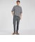 BASQUE BORDER MOCK NECK  S／S SWEATER [バスクボーダー モックネックSSセーター]
