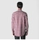 COTTON／LINEN PLAID WESTERN SHIRT