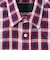 COTTON／LINEN PLAID WESTERN SHIRT