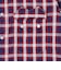 COTTON／LINEN PLAID WESTERN SHIRT