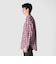 COTTON／LINEN PLAID WESTERN SHIRT