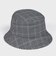 GLEN PLAID SEERSUCKER BUCKET HAT [グレンチェック バケットハット]