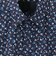 FLOWER PRINT FLY FRONT 　SHIRT
