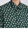 FLOWER PRINT FLY FRONT 　SHIRT