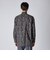 FLOWER PRINT FLY FRONT 　SHIRT