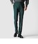 MOHAIR SILK TAPERED SLACKS