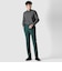 MOHAIR SILK TAPERED SLACKS