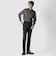 MOHAIR SILK TAPERED SLACKS