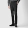 MOHAIR SILK TAPERED SLACKS