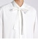 SOLID JANNE BOW 　BLOUSE