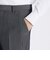 WOOL MOHAIR STRAIGHT  SLACKS  [ウールモヘア ストレートパンツ]