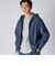 TRICOT CORDUROY ZIP UP  HOODIE