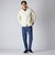 TRICOT CORDUROY ZIP UP  HOODIE