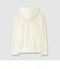 TRICOT CORDUROY ZIP UP  HOODIE