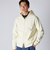 TRICOT CORDUROY ZIP UP  HOODIE