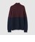 BLOCKING HIGH NECK KNIT