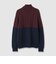 BLOCKING HIGH NECK KNIT