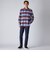 PLAID FLANNEL WESTERN　SHIRT