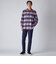 PLAID FLANNEL WESTERN　SHIRT