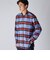 PLAID FLANNEL WESTERN　SHIRT