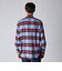 PLAID FLANNEL WESTERN　SHIRT