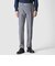 WOOL SUCKER GINGHAM CHECK SLACKS