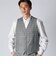 GLEN CHECK EMSEMBLE 　VEST