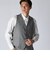 GLEN CHECK EMSEMBLE 　VEST