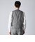 GLEN CHECK EMSEMBLE 　VEST