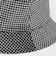 GINGUM CHECK VELVET BUCKET　HAT
