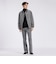 GINGUM CHECK VELVET COACH JACKET