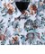 FLOWER PRINT FLY FRONT SS SHIRT [ドローイングフラワー プリントSSシャツ]