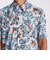 FLOWER PRINT FLY FRONT SS SHIRT [ドローイングフラワー プリントSSシャツ]