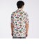 FLOWER PRINT FLY FRONT SS SHIRT [ドローイングフラワー プリントSSシャツ]