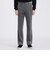 GINGUM CHECK VELVET BOOT CUT 　SLACKS