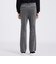 GINGUM CHECK VELVET BOOT CUT 　SLACKS
